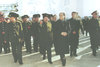 1999年2月1日 江泽民主席亲临我团视察