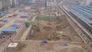 成都火车北站扩能改造工程站房及相关工程北站房基坑降水工程