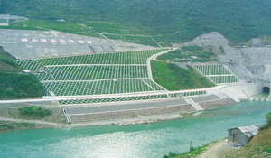 湖南皂市边坡防护及绿化工程